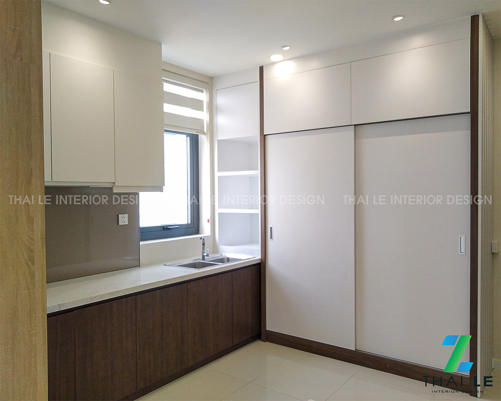 Thi công nội thất văn phòng Central Premium Q8 - B1120 - 49m2